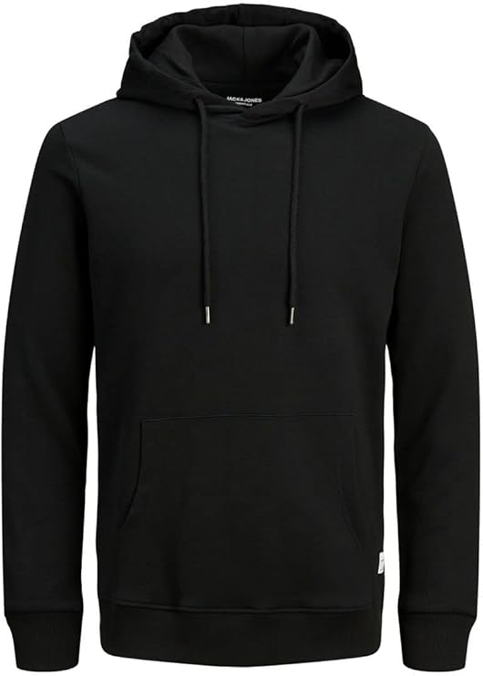 Unisex Casual Fleece Hoodie - Negro