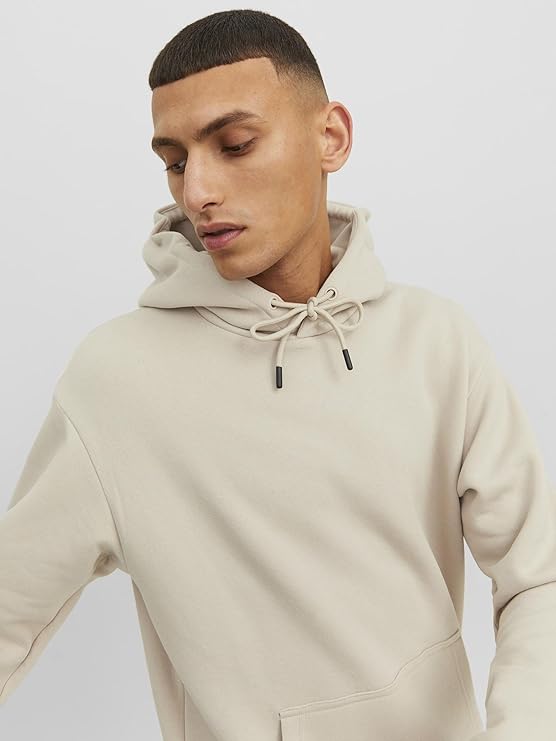 Unisex Casual Fleece Hoodie - Caqui