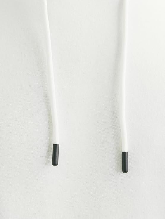 Unisex Casual Fleece Hoodie - Blanco