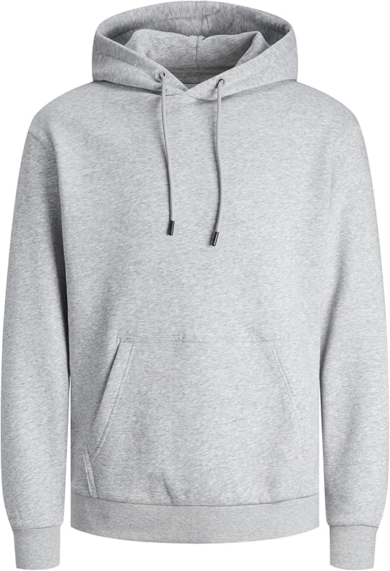 Unisex Casual Fleece Hoodie - Gris