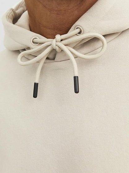 Unisex Casual Fleece Hoodie - Caqui